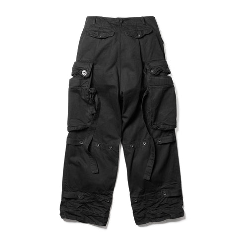 PERMANENT JULIUS 899PAM2-BK Black / Gasmask Cargo Pants